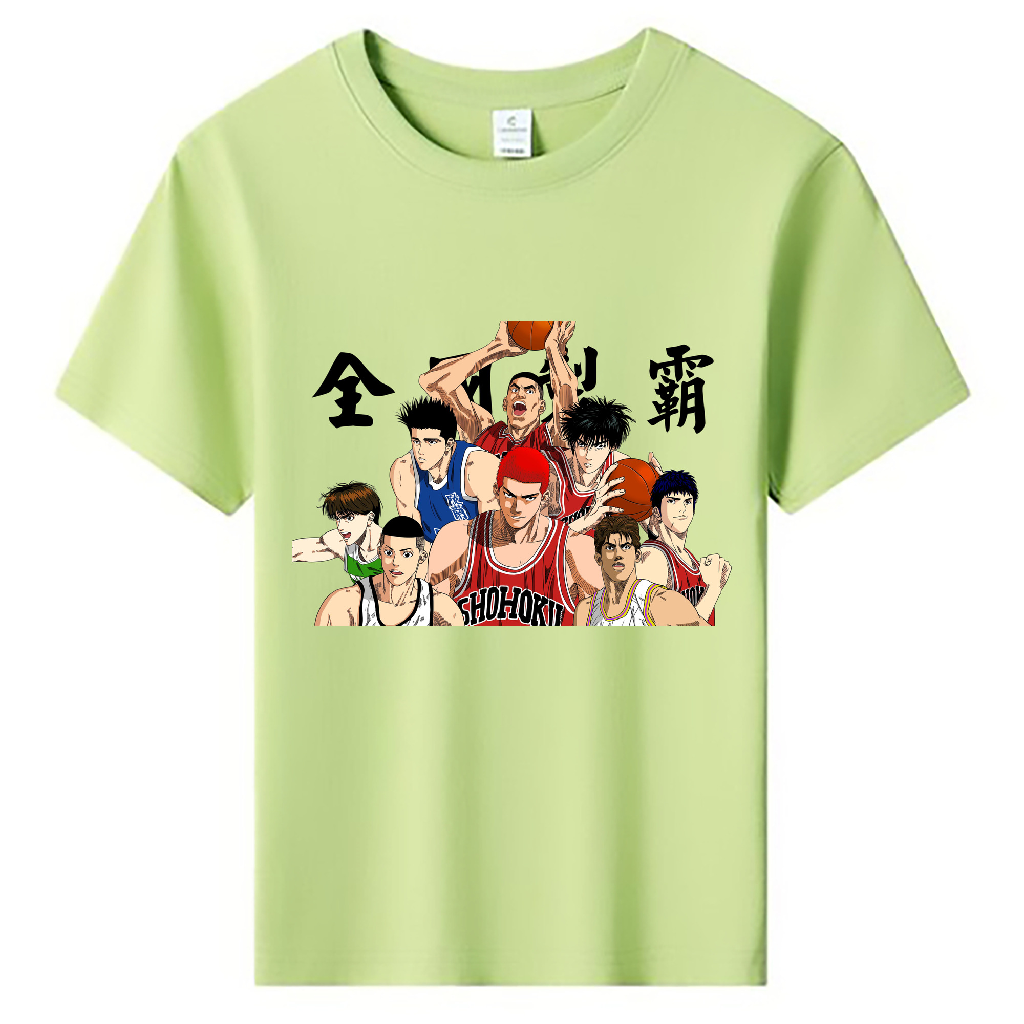 （画像用） SLAM DUNK／スラムダンク 綿100％キッズTシャツ（フロントプリント）